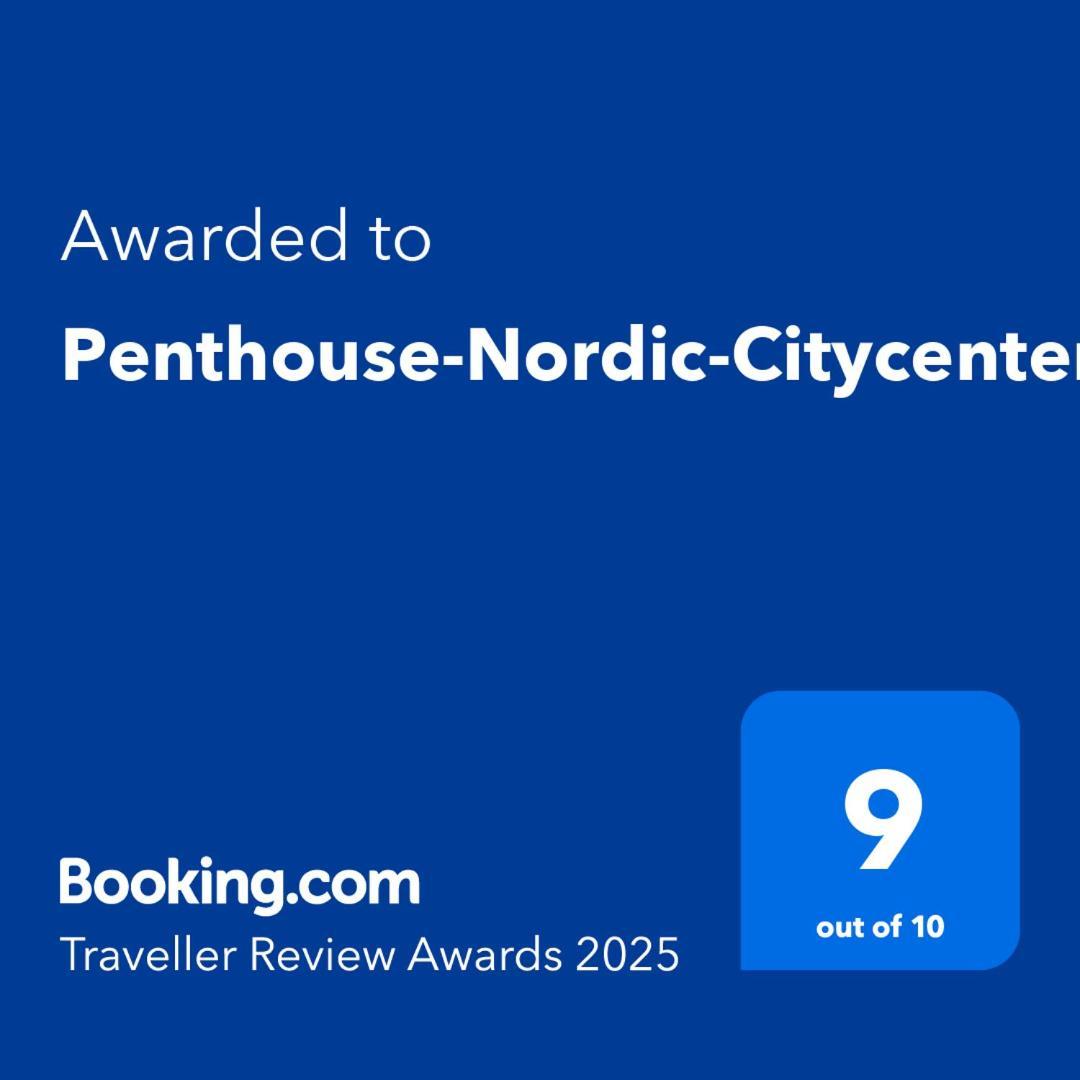 Penthouse-Nordic-Citycenter-Balcony 哥本哈根 外观 照片